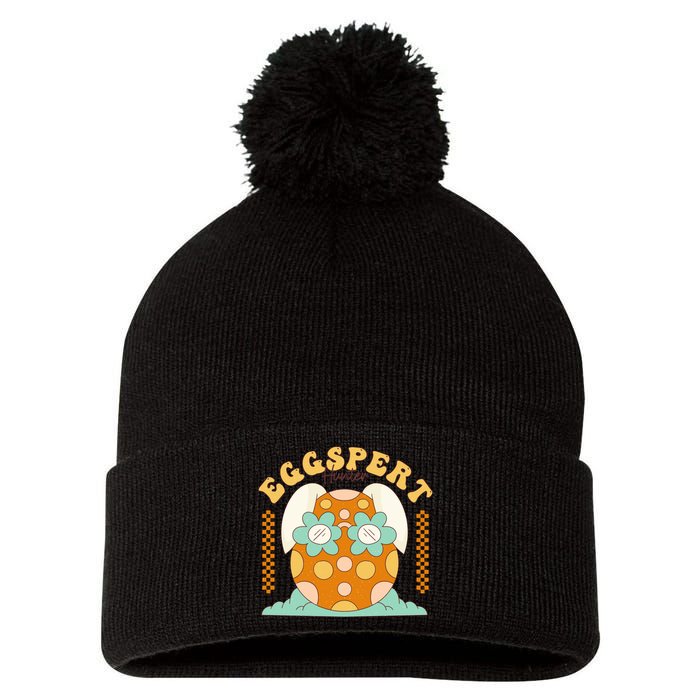 Egsppert Hunter Pom Pom 12in Knit Beanie