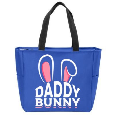 Easter Husband Easter Father Daddy Bunny Easter Dad Bunny Cool Gift Zip Tote Bag