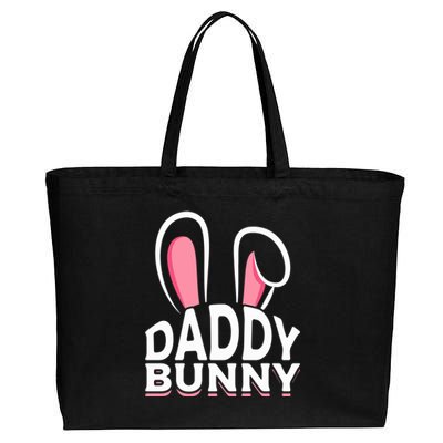 Easter Husband Easter Father Daddy Bunny Easter Dad Bunny Cool Gift Cotton Canvas Jumbo Tote