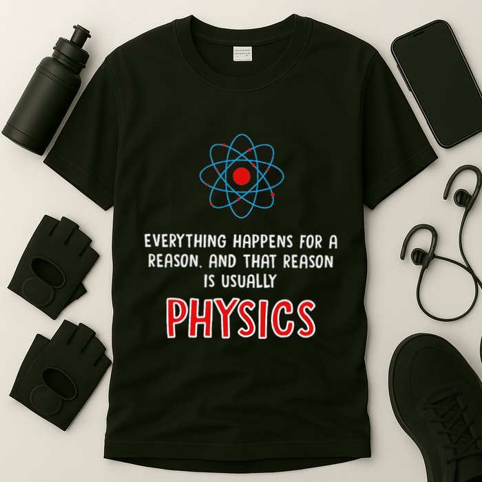 Everything Happens For A Reason Physics T-Shirt
