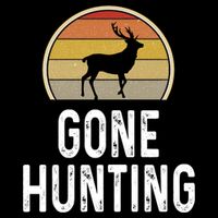 Elk Hunter Funny Gift Funny Elk Hunting Gift Gone Hunting Retro Funny Gift Mug