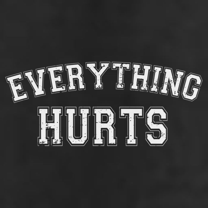 Everything Hurts Funny Gym Workout Gift 11oz C Handle Ceramic Mug
