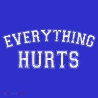 Everything Hurts Funny Gym Workout Gift Baby Bodysuit