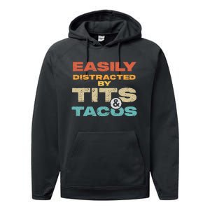 Eat Healthy Funny Sarcastic Eating Out Design Performance Fleece Hoodie