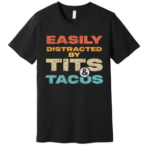 Eat Healthy Funny Sarcastic Eating Out Design Premium T-Shirt