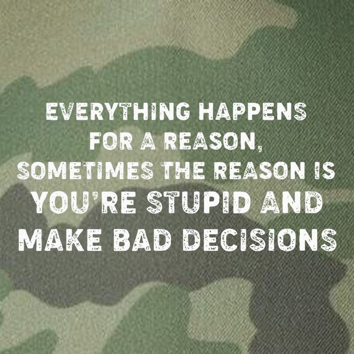 Everything Happens for a Reason Stupid Bad Decisions Legacy Tie Dye Trucker Hat