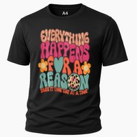 Everything Happens For A Reason Take It One Day (On Back) Performance Shirt