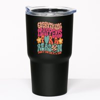 Everything Happens For A Reason Take It One Day (On Back) Tumbler
