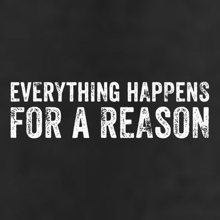 Everything Happens For A Reason Funny Vintage Hat