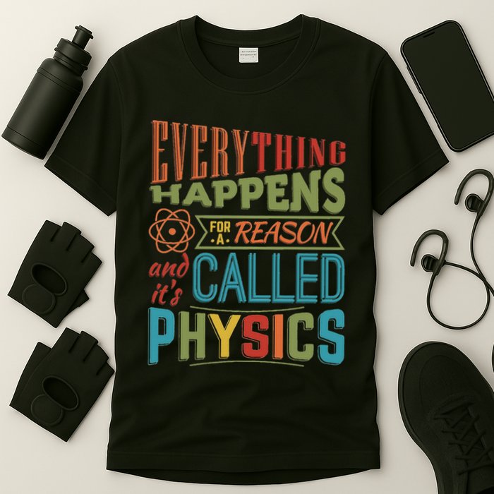 Everything Happens For A Reason ItS Called Physics T-Shirt