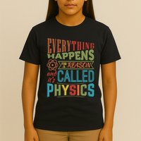Everything Happens For A Reason ItS Called Physics T-Shirt