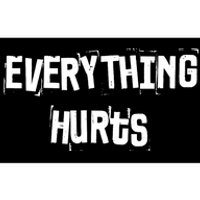 Everything Hurts Fitness Weightlifting Funny Gym Workout Bumper Sticker