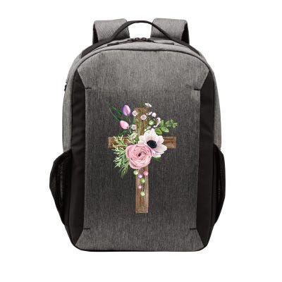 Easter Holiday Floral Cross Vector Backpack