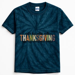 Enter His Gates With Thanksgiving And His Courts With Praise Kids Tie-Dye T-Shirt