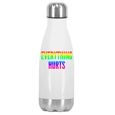 Everything Hurts Gift Stainless Steel Insulated Water Bottle