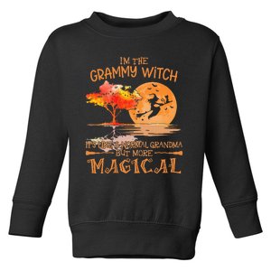 Enchanting Halloween Grammy's Magical Witch Costume Toddler Sweatshirt