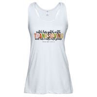 Enter His Gates With Thanksgiving And His Courts With Praise Ladies Essential Flowy Tank