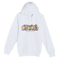 Enter His Gates With Thanksgiving And His Courts With Praise Premium Pullover Hoodie