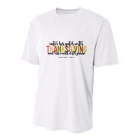 Enter His Gates With Thanksgiving And His Courts With Praise Youth Performance Sprint T-Shirt