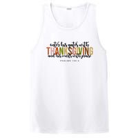 Enter His Gates With Thanksgiving And His Courts With Praise PosiCharge Competitor Tank