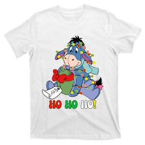 Eeyore Ho Ho Ho Cute Eeyore Merry Christmas T-Shirt