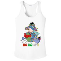 Eeyore Ho Ho Ho Cute Eeyore Merry Christmas Ladies PosiCharge Competitor Racerback Tank