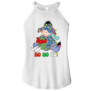 Eeyore Ho Ho Ho Cute Eeyore Merry Christmas Women's Perfect Tri Rocker Tank