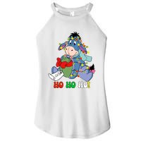 Eeyore Ho Ho Ho Cute Eeyore Merry Christmas Women's Perfect Tri Rocker Tank