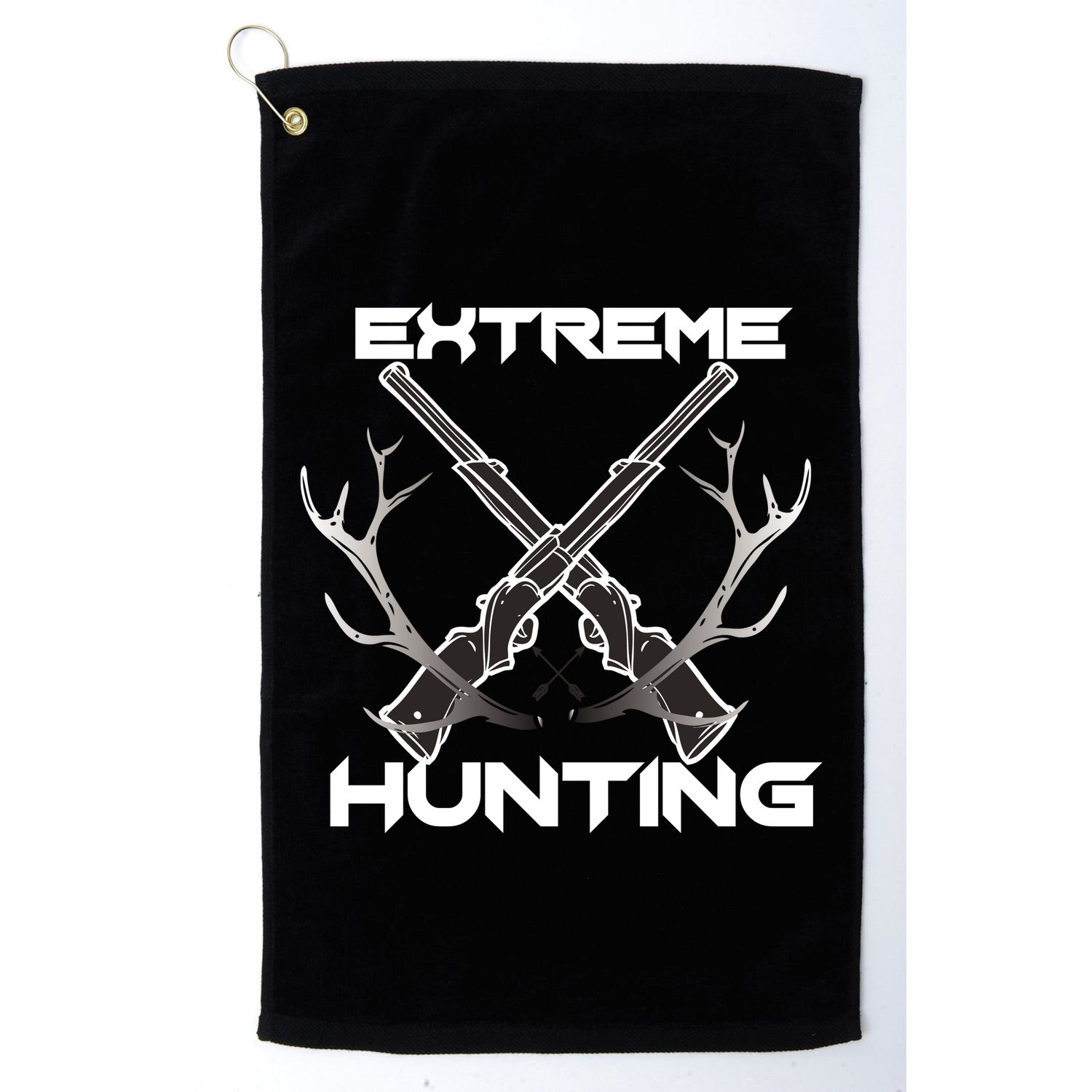 Extreme Hunting Hunter Gift Golf Towel