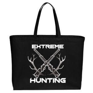 Extreme Hunting Hunter Gift Cotton Canvas Jumbo Tote