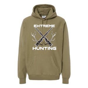 Extreme Hunting Hunter Gift Premium Hoodie