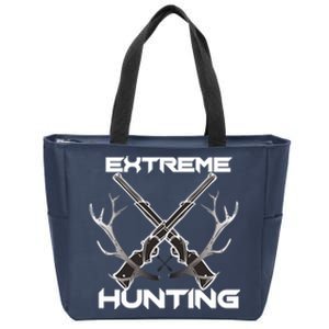 Extreme Hunting Hunter Gift Zip Tote Bag