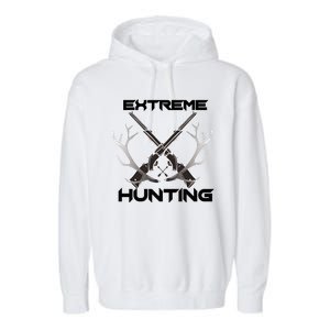 Extreme Hunting Hunter Gift Garment-Dyed Fleece Hoodie