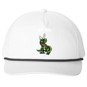 Easter Hip Hop Trex Dinosaur Bunny Ears Gift Spring Gift Snapback Five-Panel Rope Hat