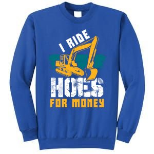 Excavator Hoody Hoe Operator Funny Construction Gift Tall Sweatshirt