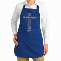 Easter He Has Risen Scripture Cross Matthew 28 6 Apron