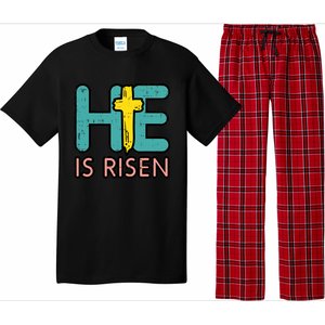 Easter He Is Risen Jesus Resurrection Christian Gift Pajama Set