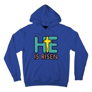 Easter He Is Risen Jesus Resurrection Christian Gift Hoodie