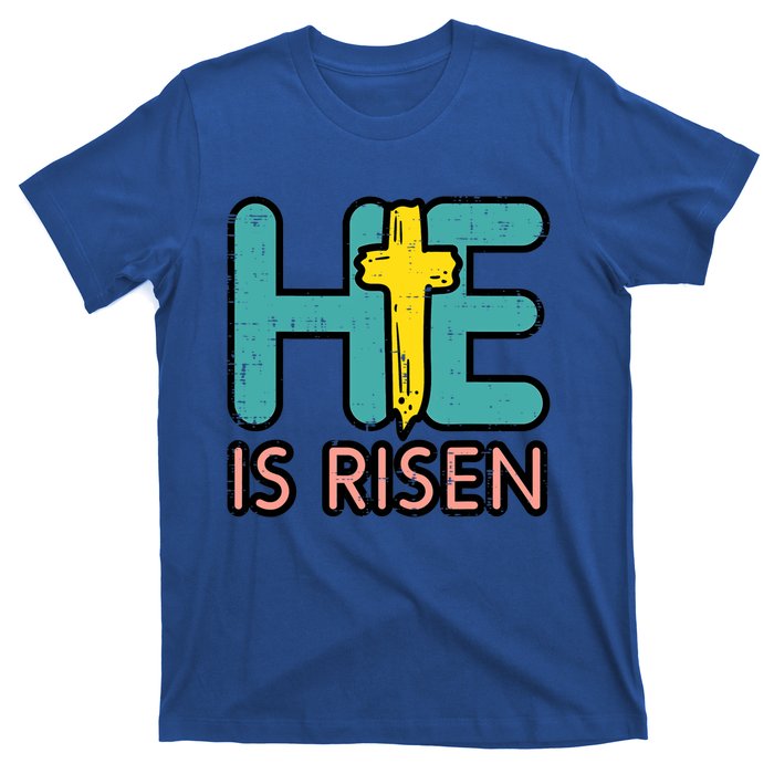 Easter He Is Risen Jesus Resurrection Christian Gift T-Shirt