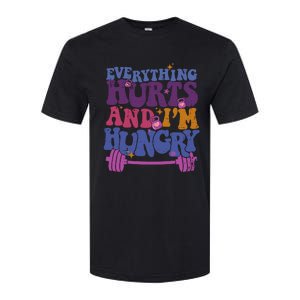 Everything Hurts IM Hungry Funny Workout Softstyle CVC T-Shirt