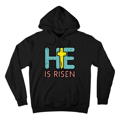 Easter HE Is Risen Jesus Resurrection Christian  Hoodie