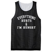 Everything Hurts & IM Hungry Running Marathon Runner Mesh Reversible Basketball Jersey Tank