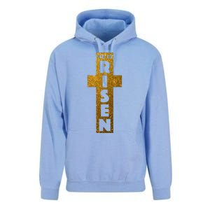 Easter He Is Risen Christian Graphic Faith Unisex Surf Hoodie