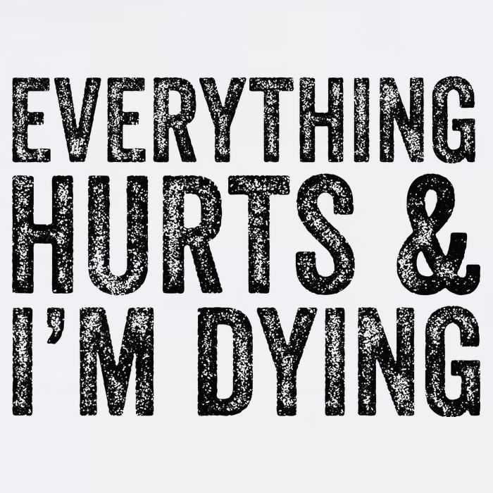 Everything Hurts & Im Dying Workout Exercise Fitness 11oz C Handle Ceramic Mug