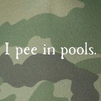 Embarrassing Humor I Pee In Pools Sarcastic Swimming Legacy Tie Dye Trucker Hat