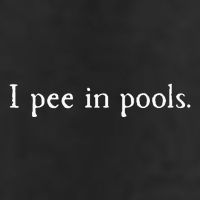 Embarrassing Humor I Pee In Pools Sarcastic Swimming Cool Comfort Performance Bucket Hat