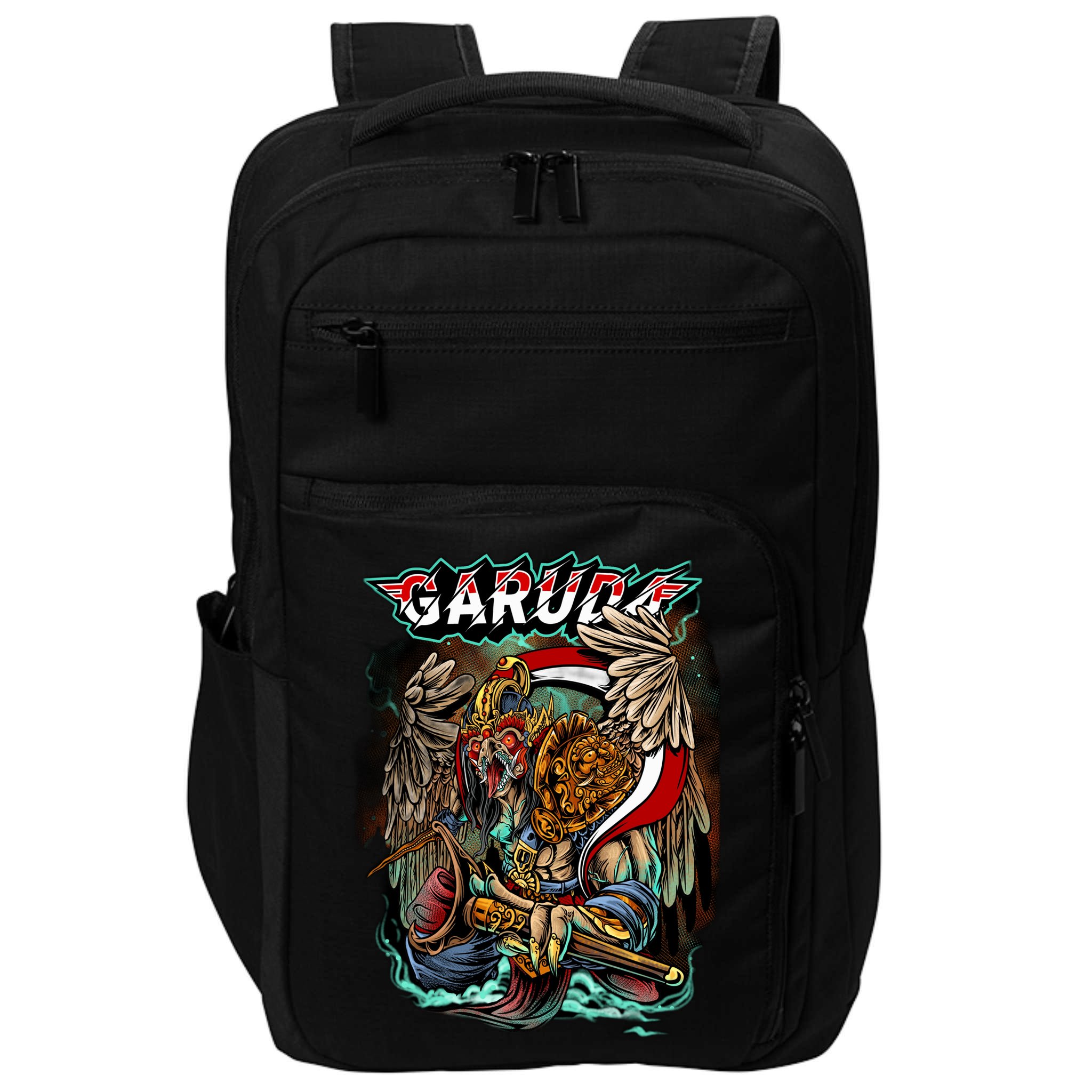 Eagle Holding Knife Impact Tech Backpack