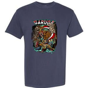 Eagle Holding Knife Garment-Dyed Heavyweight T-Shirt