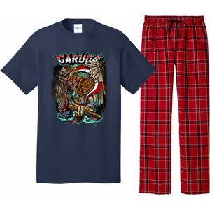 Eagle Holding Knife Pajama Set