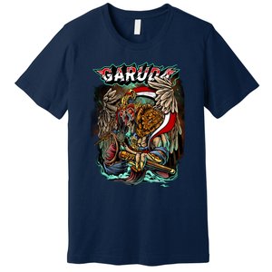 Eagle Holding Knife Premium T-Shirt